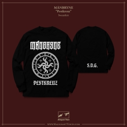 MANBRYNE - "PESTKREUZ" bluza / sweatshirt.